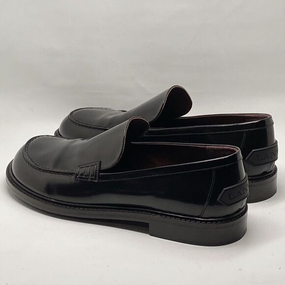 Lanvin Spinto polished leather loafers size 42/us size 9 main image 6